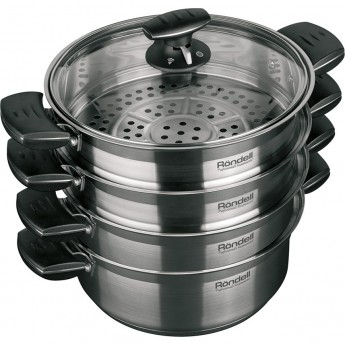 Пароварка с крышкой RONDELL X-TRA 26 см 13,6 л RDS-383